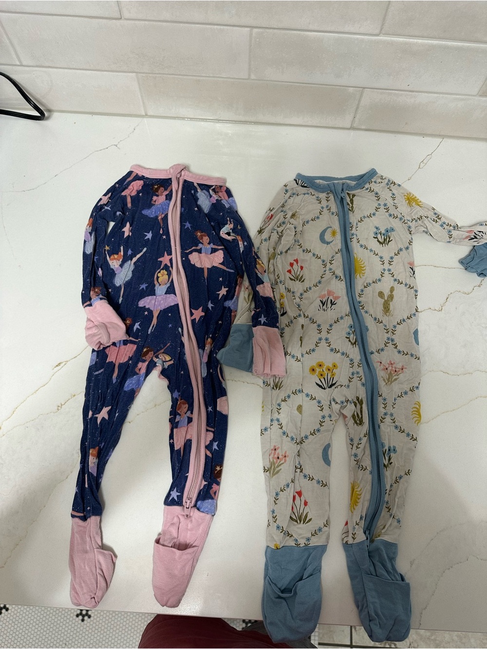 Little Sleepies Footed Pajamas 3-6